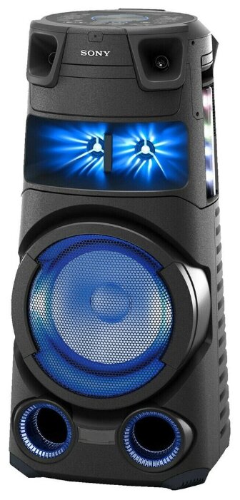 

Минисистема Sony MHC-V73D черный/CD/CDRW/DVD/DVDRW/FM/USB/BT(MHCV73D.RU1), MHC-V73D