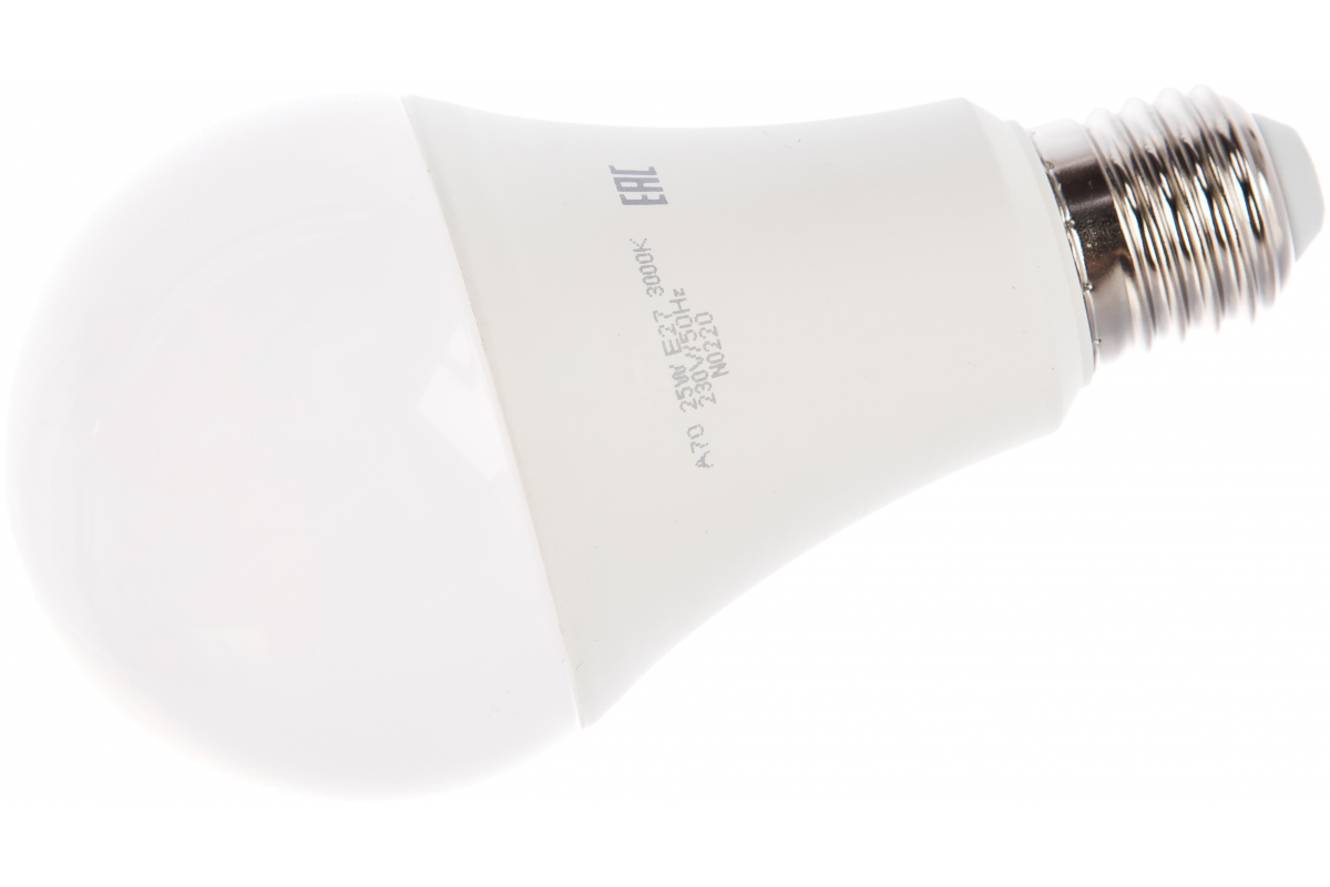 

Лампа светодиодная E27 груша/A70, 25Вт, 3000K / теплый свет, Jazzway PLED-SP A70 25w E27 3000K POWER (5018051), PLED-SP A70 25w E27 3000K