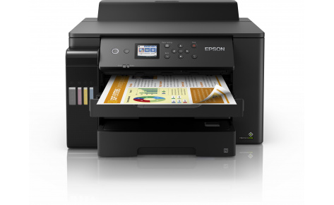 

Принтер струйный Epson L11160, A3+, цветной, A4 ч/б: 25стр/мин, A4 цв.: 25стр/мин, 4800x2400dpi, дуплекс для А4, СНПЧ, сетевой, Wi-Fi, USB (C11CJ04404), L11160