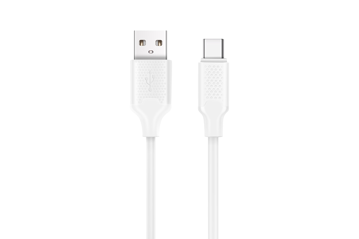 

Кабель USB 2.0(Am)-USB 2.0 Type-C(m), 2A быстрая зарядка, 1м, белый HARPER BCH-721, BCH-721