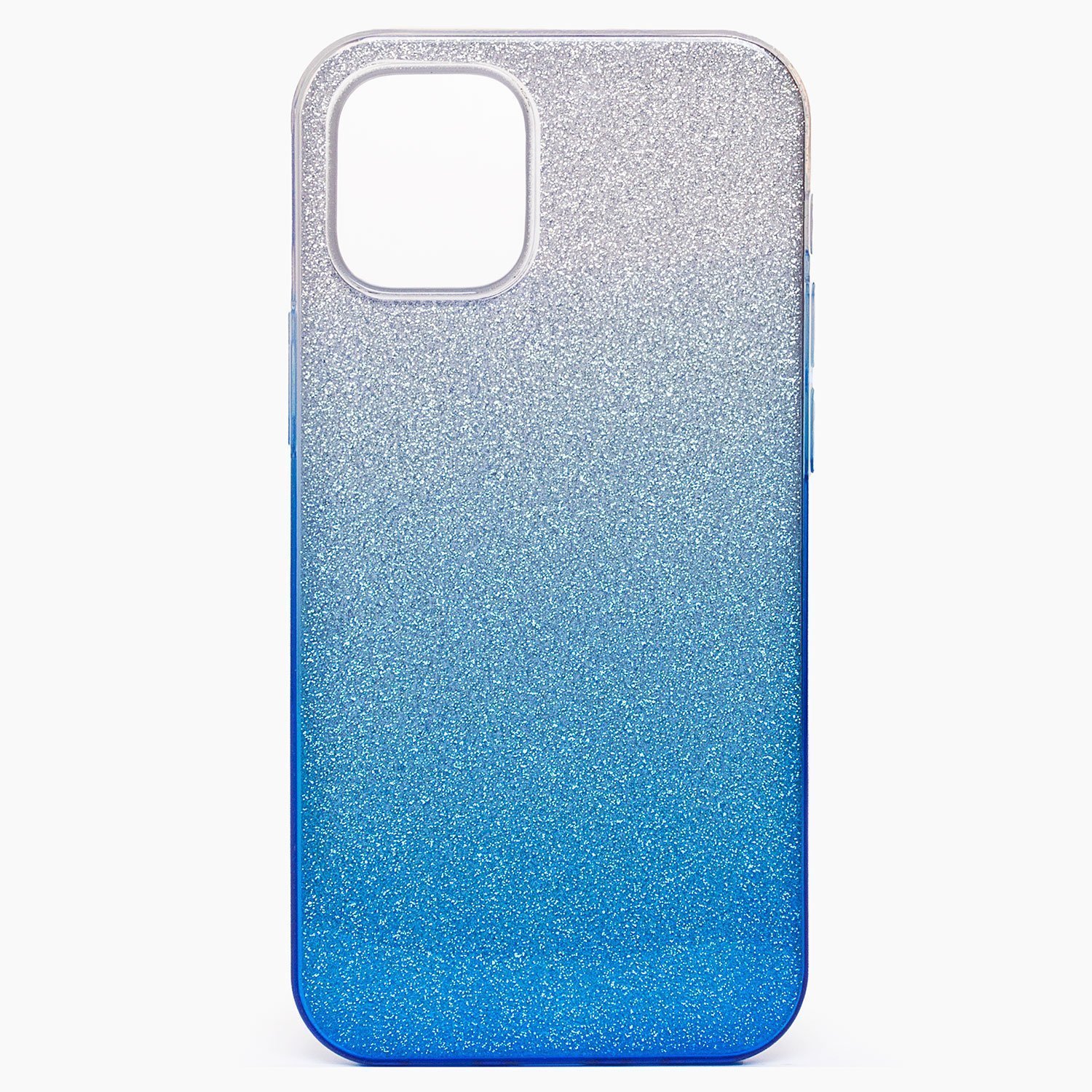 

Чехол-накладка SC097 для смартфона Apple iPhone 12 mini, силикон, синий/серебристый (градиент) (119618)