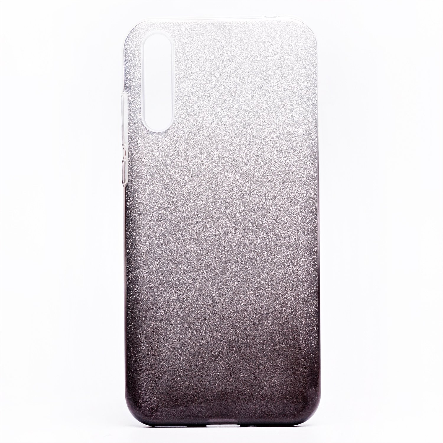 

Чехол-накладка SC097 для смартфона Huawei Honor 30i/P Smart S/Y8p, силикон, черный/серебристый (градиент) (126681)