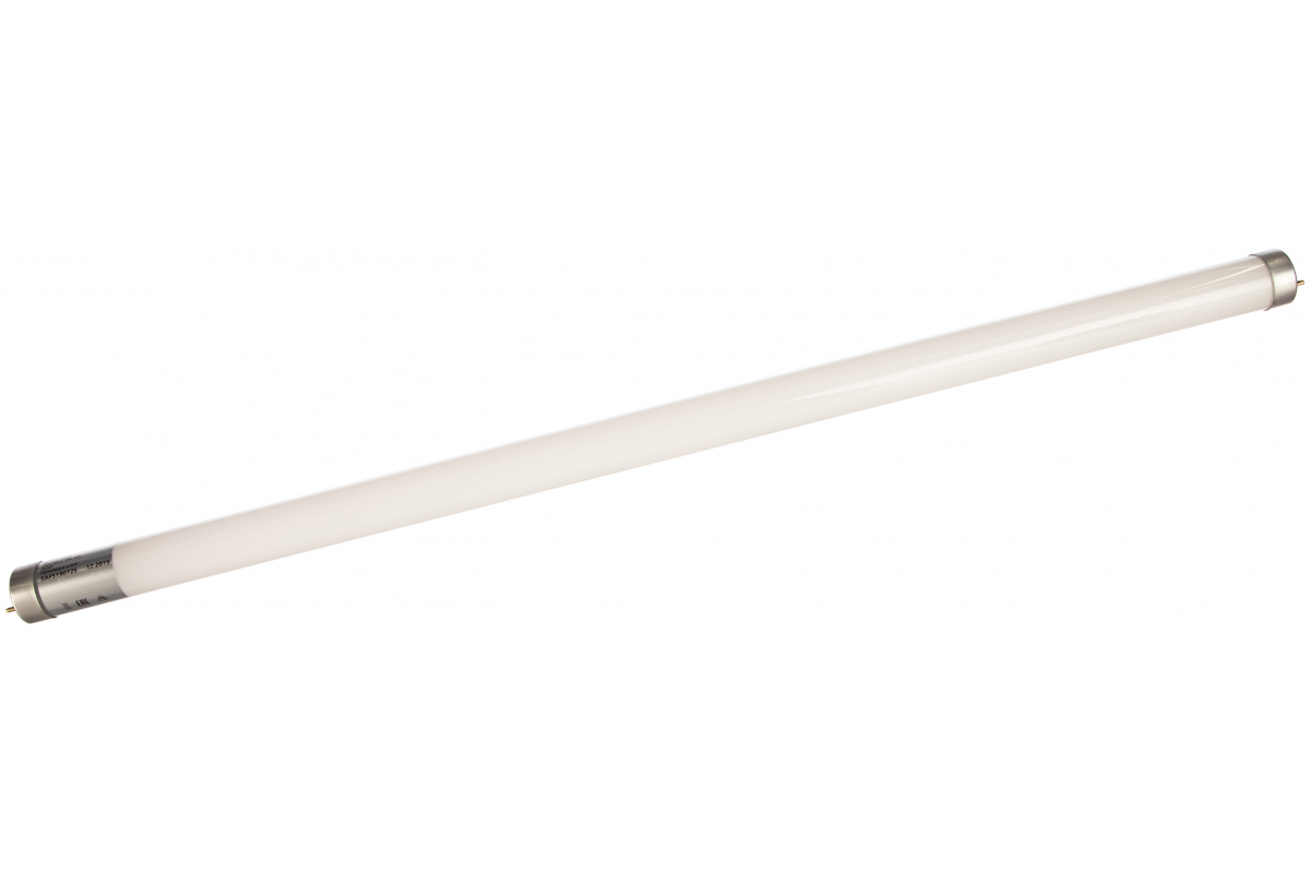 

Лампа линейная светодиодная G13 SBT6010, T8, ⌀26мм x 605мм, 10Вт, 750лм, 6400K/холодный, 80-89 Ra, SAFFIT (55059), SBT6010