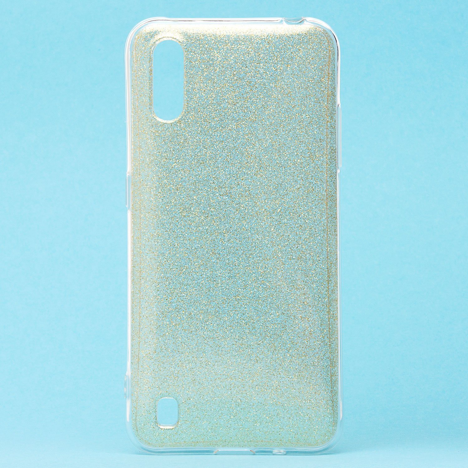 

Чехол-накладка Glamour для смартфона Samsung SM-A015 Galaxy A01/SM-M015 Galaxy M01, силикон, gold (127077)