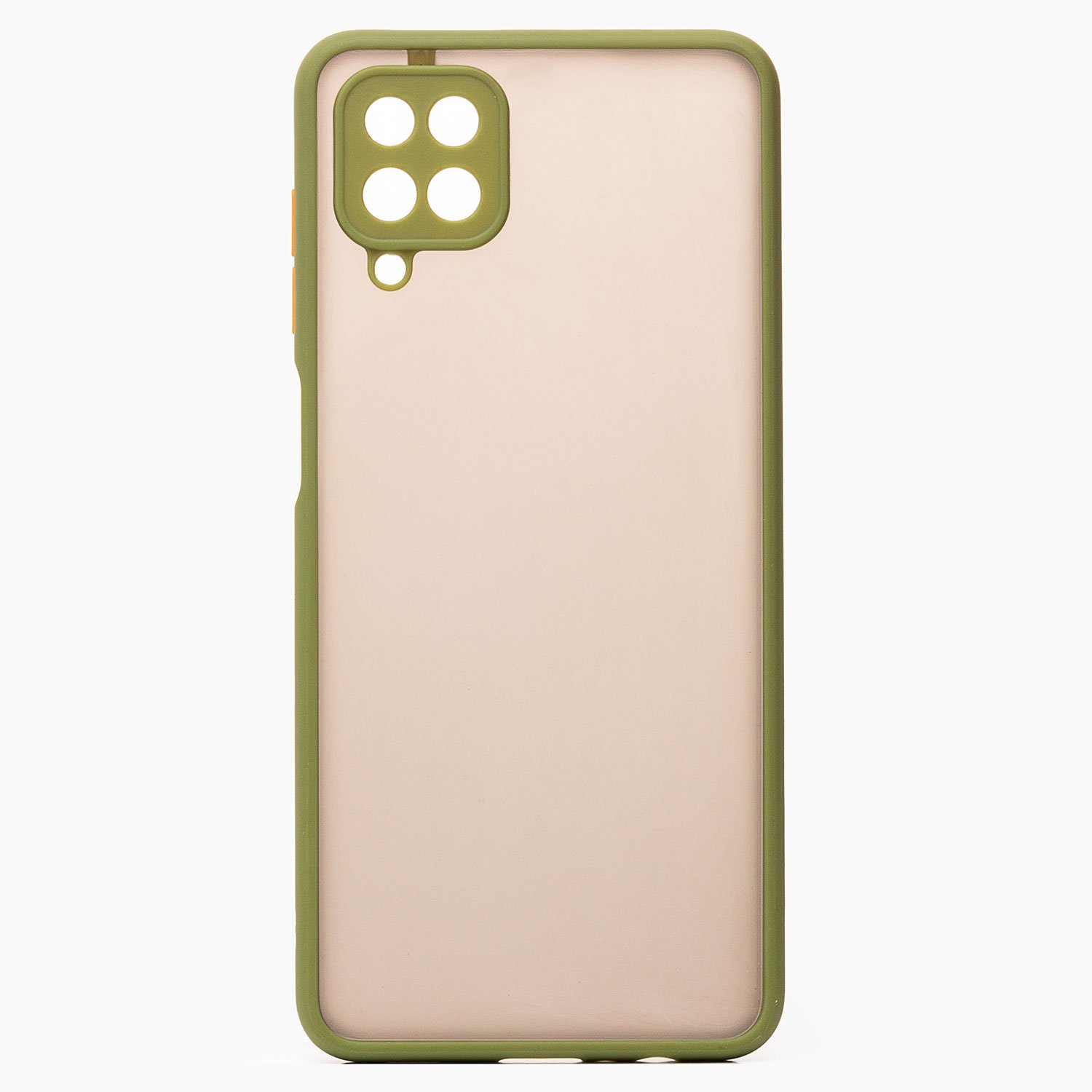 

Чехол-накладка PC041 для смартфона Samsung SM-A125 Galaxy A12, силикон, green/black (126894)