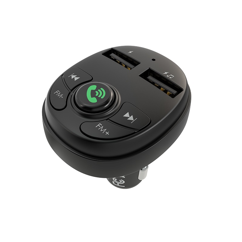

FM-трансмиттер Borofone BC26, Bluetooth, USB, черный, BC26