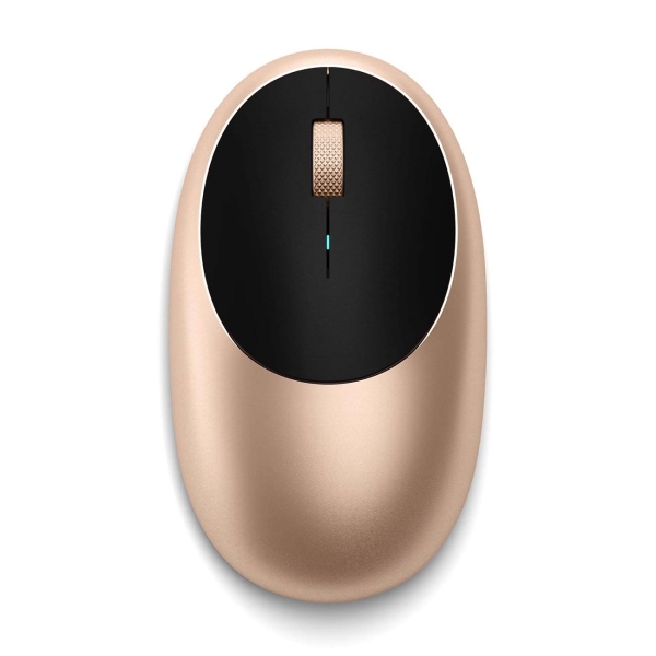 Мышь беспроводная Satechi M1 Bluetooth Wireless Mouse, оптическая лазерная, Bluetooth, золотистый (ST-ABTCMG)