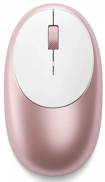 Мышь беспроводная Satechi M1 Bluetooth Wireless Mouse, оптическая лазерная, Bluetooth, розовое золото (ST-ABTCMR)