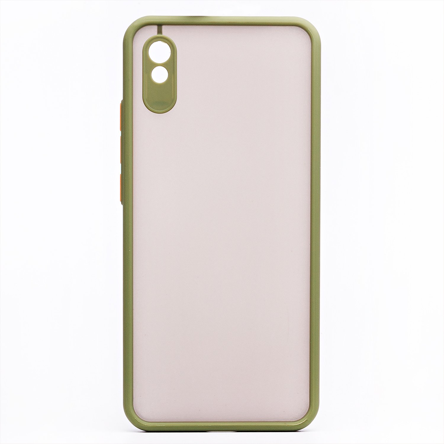 

Чехол-накладка PC041 для смартфона Xiaomi Redmi 9A/Redmi 9i, силикон, green/black (118797)