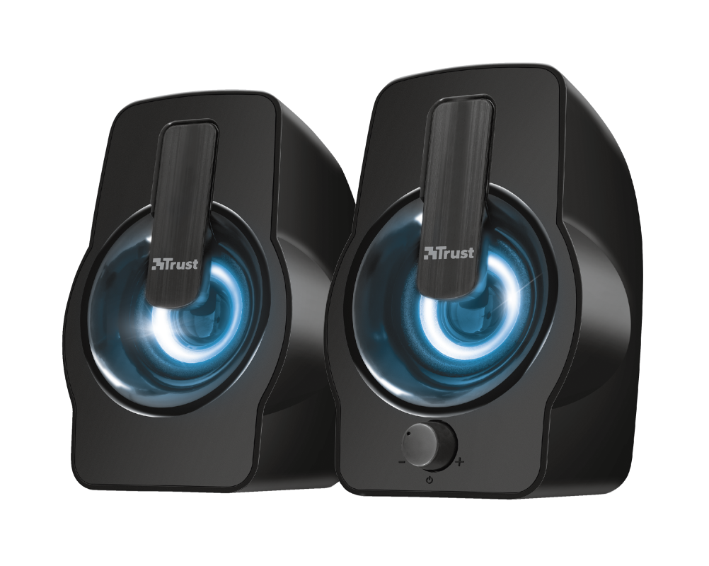

Акустика 2.0 Trust Gemi RGB, 12Вт, подсветка, черный (22948), Gemi RGB
