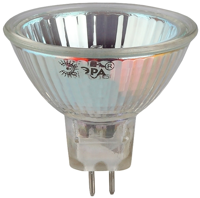 Лампа галогенная GU5.3, MR16, 35 Вт, 3000K, Эра GU5.3-JCDR (MR16) -35W-230V-CL