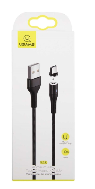 

Кабель USB-Type-C, 2A, 1м, черный USAMS