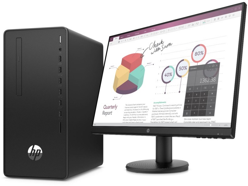 

Системный блок HP Bundles 290 G4 MT, Intel Core i5 10500 3.1GHz, 8Gb RAM, 256Gb SSD, W10Pro, черный, HP P24v (1C7P3ES), 290 G4 MT