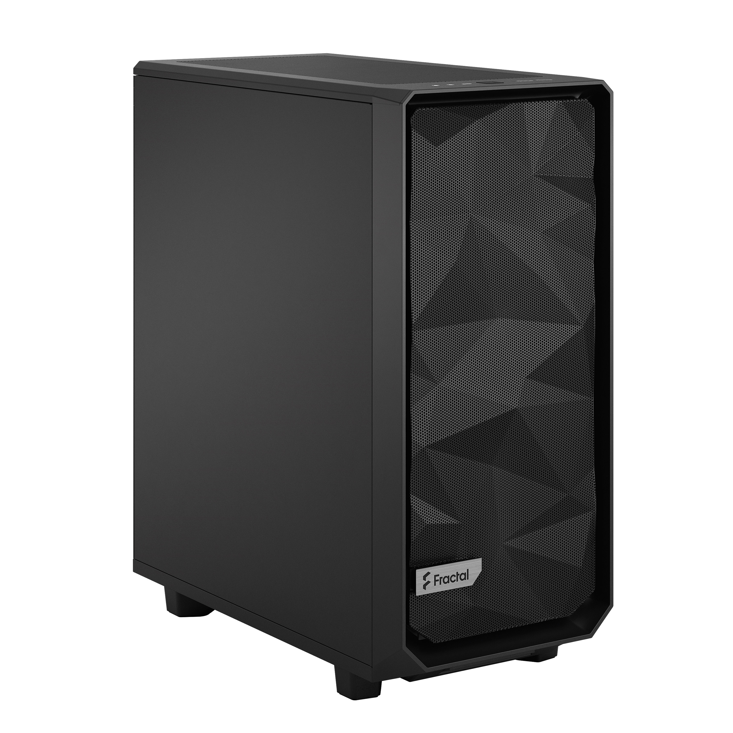 Корпус Fractal Design Meshify 2 Compact, ATX, Midi-Tower, 2xUSB 3.0, USB Type-C, черный, без БП (FD-C-MES2C-01)