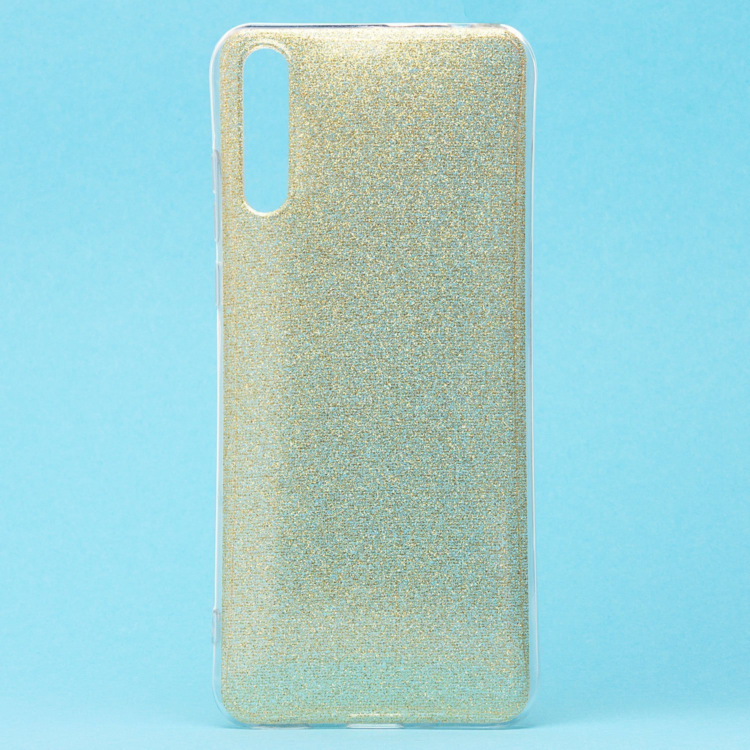 

Чехол-накладка Glamour для смартфона Huawei Honor 30i/Y8p, силикон, золотистый (127073)