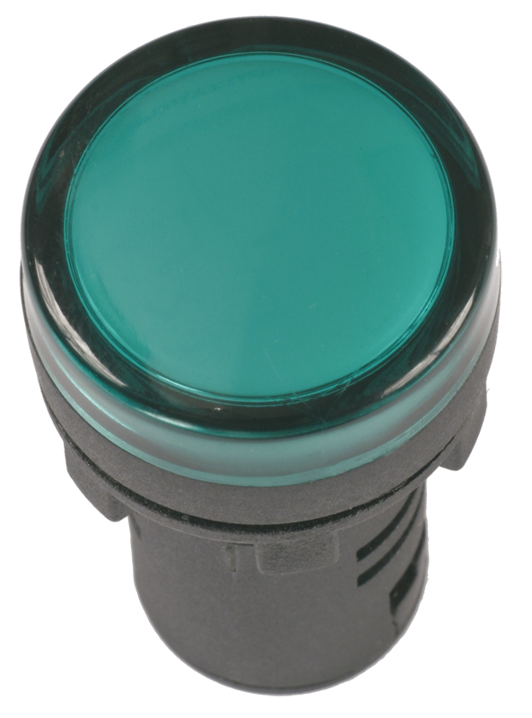 

Лампа индикаторная LED зеленый 16 мм 230 В AC, IEK AD16DS (BLS10-ADDS-230-K06-16), AD16DS