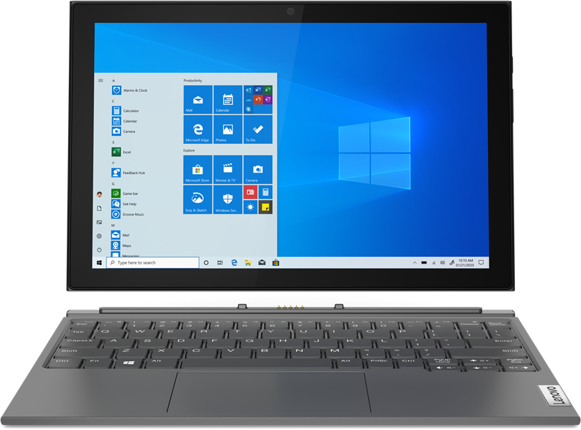

Планшет Lenovo IdeaPad Yoga Duet 3 10.3" 1920x1200 IPS, Intel Celeron N4020, 4Gb RAM, 128Gb, WiFi, BT, Windows 10 Professional, серый (82AT004CRU), Yoga Duet 3