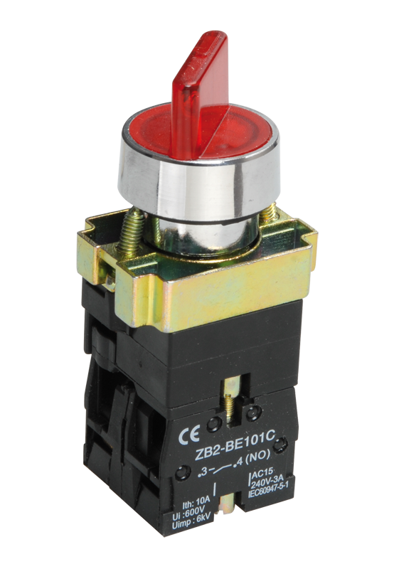 

Переключатель на 2 положения, красный, IEK LAY5-BK2465 (BSW90-BK-2-K04), LAY5-BK2465