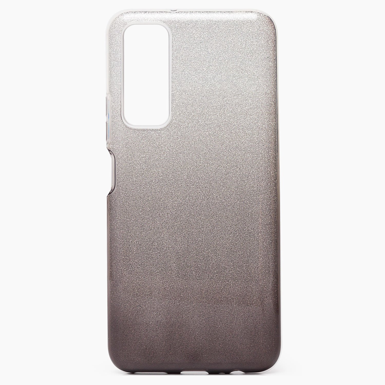 

Чехол-накладка SC097 для смартфона Huawei P Smart 2021, силикон, black/silver (126684)