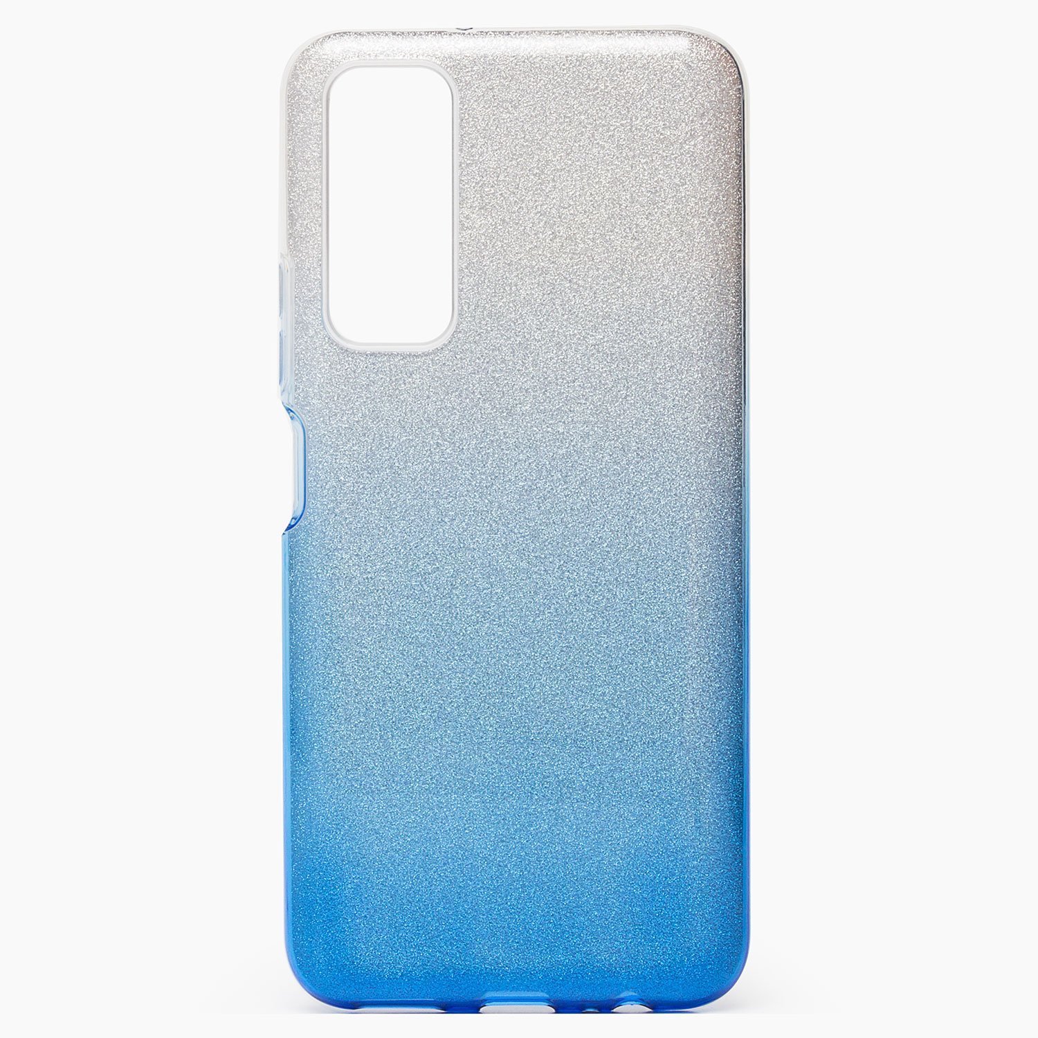 

Чехол-накладка SC097 для смартфона Huawei P Smart 2021, силикон, blue/silver (126691)