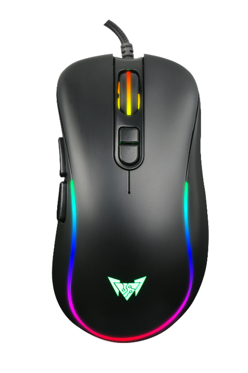 

Мышь проводная Crown CMGM-902, 7200dpi, оптическая светодиодная, USB, черный, CMGM-902