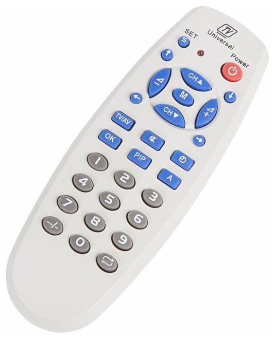 

Пульт REXANT RX-188, универсальный для телевизора (00000312879), Белый