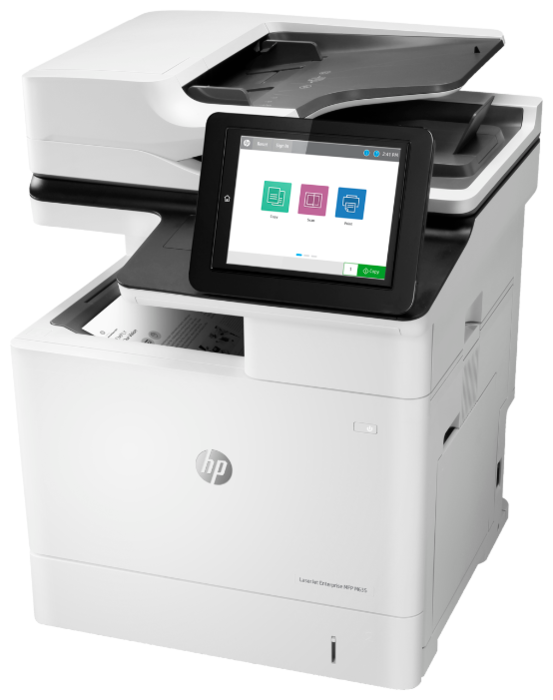 

МФУ лазерный HP LaserJet Enterprise M635h, A4, ч/б, 61стр/мин (A4 ч/б), 1200x1200dpi, дуплекс, ДАПД-150 листов, сетевой, USB (7PS97A), M635h