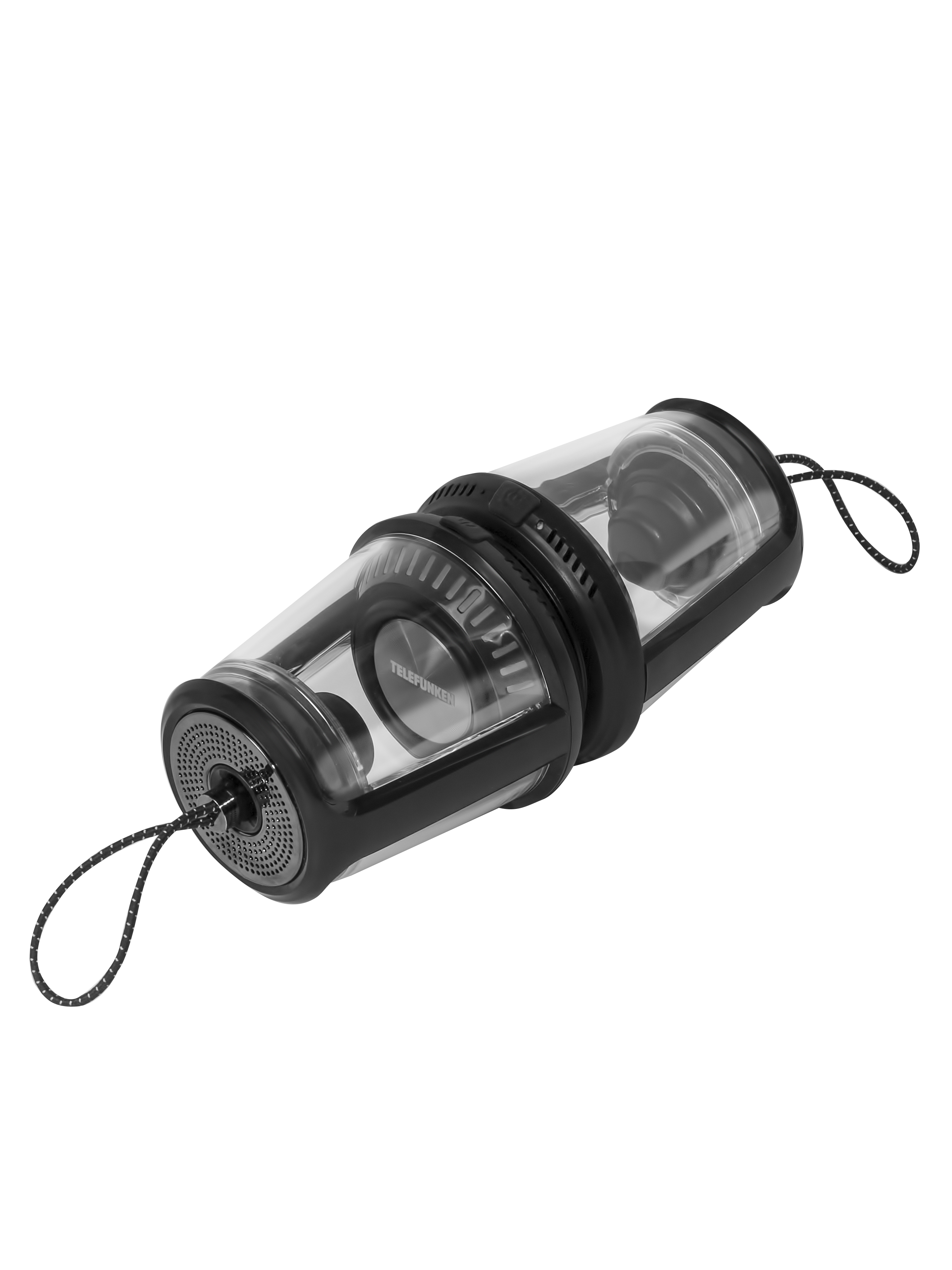 Акустика портативная Telefunken TF-PS1203B, 18Вт, Bluetooth, подсветка, черный