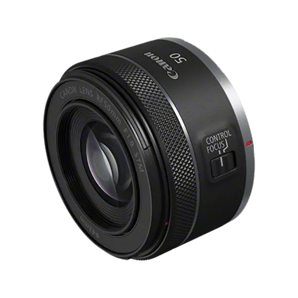 Объектив Canon RF 50mm F1.8 STM, стандартный, черный (4515C005)