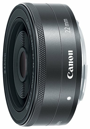 Объектив Canon EF-M 22mm f/2.0 STM , широкоугольный, черный (5985B005)