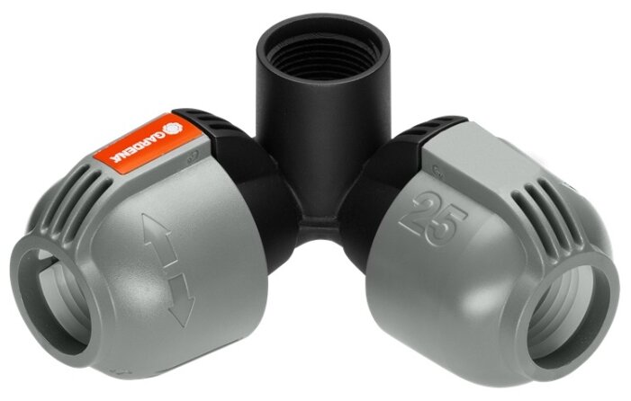 

Соединитель GARDENA, 3/4" (19 мм) - 1" (25 мм), пластик, муфта переходная (02764-20.000.00)