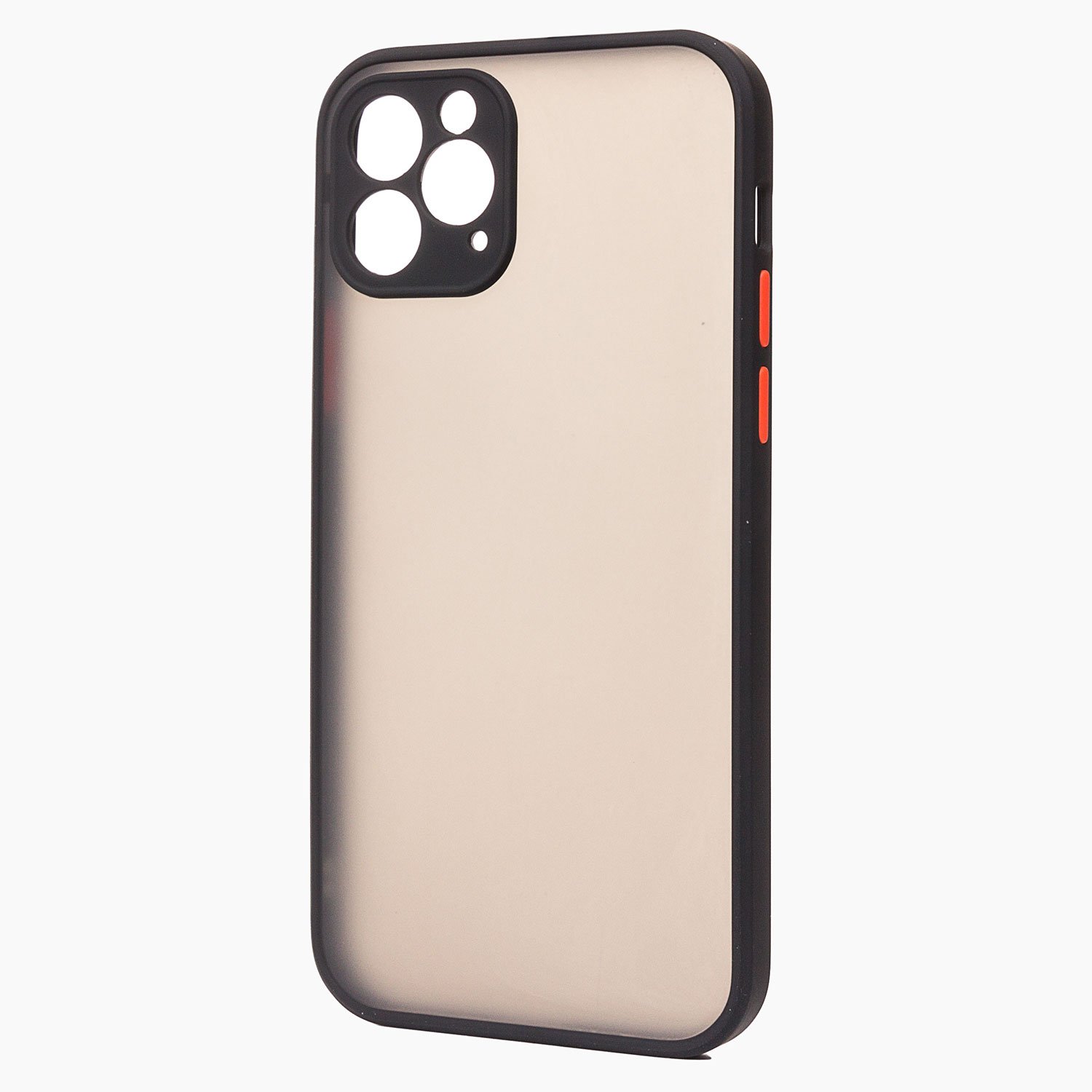 

Чехол-накладка PC041 для смартфона Apple iPhone 12 Pro, силикон, черный (120246)