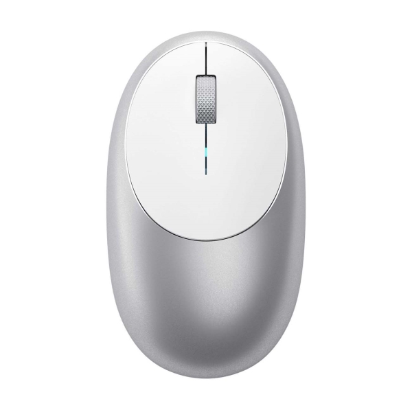 Мышь беспроводная Satechi M1 Bluetooth Wireless Mouse, оптическая лазерная, Bluetooth, серебристый (ST-ABTCMS)