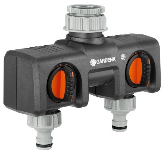 

распределитель, фитинг GARDENA, 3/4" (19 мм), пластик, штуцер (08193-20.000.00), 0