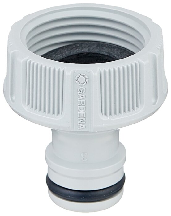 

Соединитель GARDENA, 1/2" (13 мм) - 3/4" (19 мм), пластик, штуцер (18201-29.000.00)