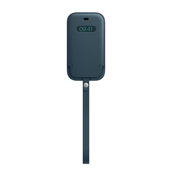 

Кожаный чехол-конверт Apple MagSafe для смартфона iPhone 12 mini, натуральная кожа, балтийский синий (MHMQ3ZE/A)