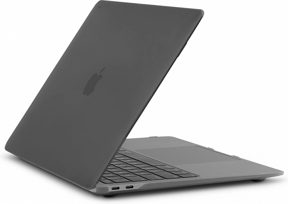 

13" Чехол-накладка Moshi iGlaze для ноутбука MacBook Air 13 (Thunderbolt 3/USB-C), пластик, черный (99MO071007), iGlaze
