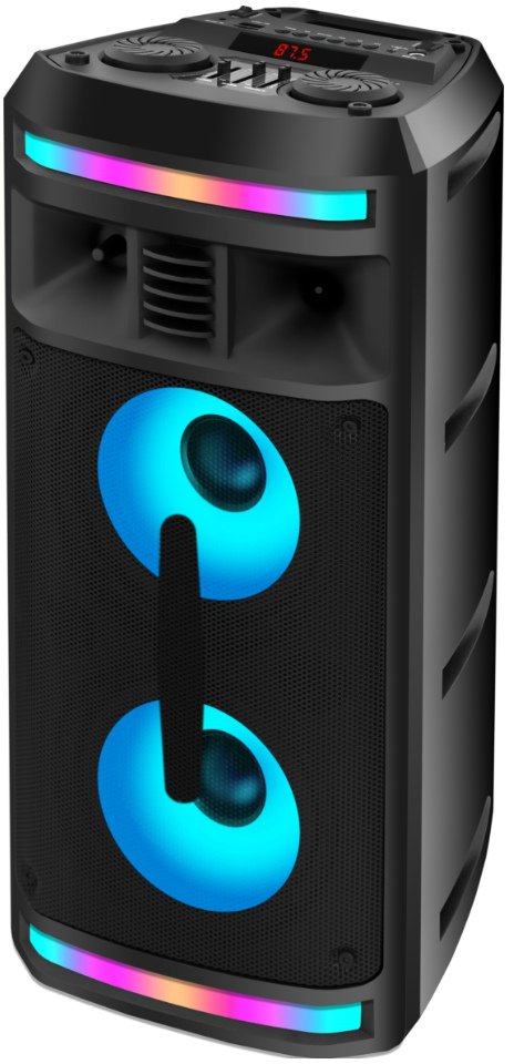 Портативная акустика Ginzzu GM-208, 50 Вт, USB, Bluetooth