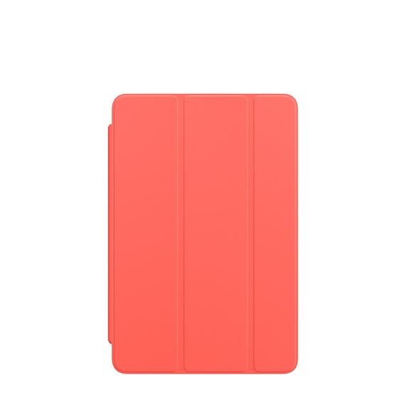 

Чехол-обложка Apple Smart Cover для планшета Apple iPad mini 4 и 5 поколения, полиуретан, розовый цитрус (MGYW3ZM/A)