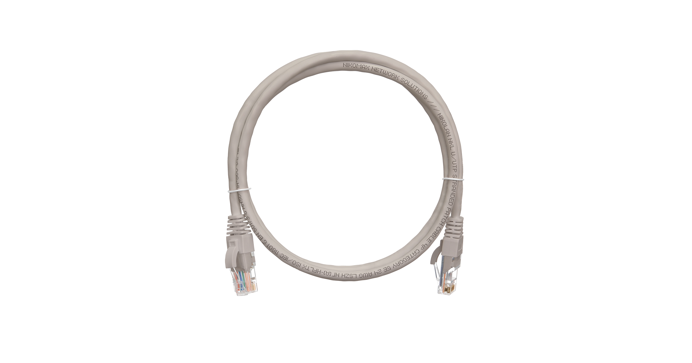 

Патч-корд UTP кат.5e, 0.15м, RJ45-RJ45, серый, CU, LSZH, NIKOMAX (NMC-PC4UD55B-001-C-GY)