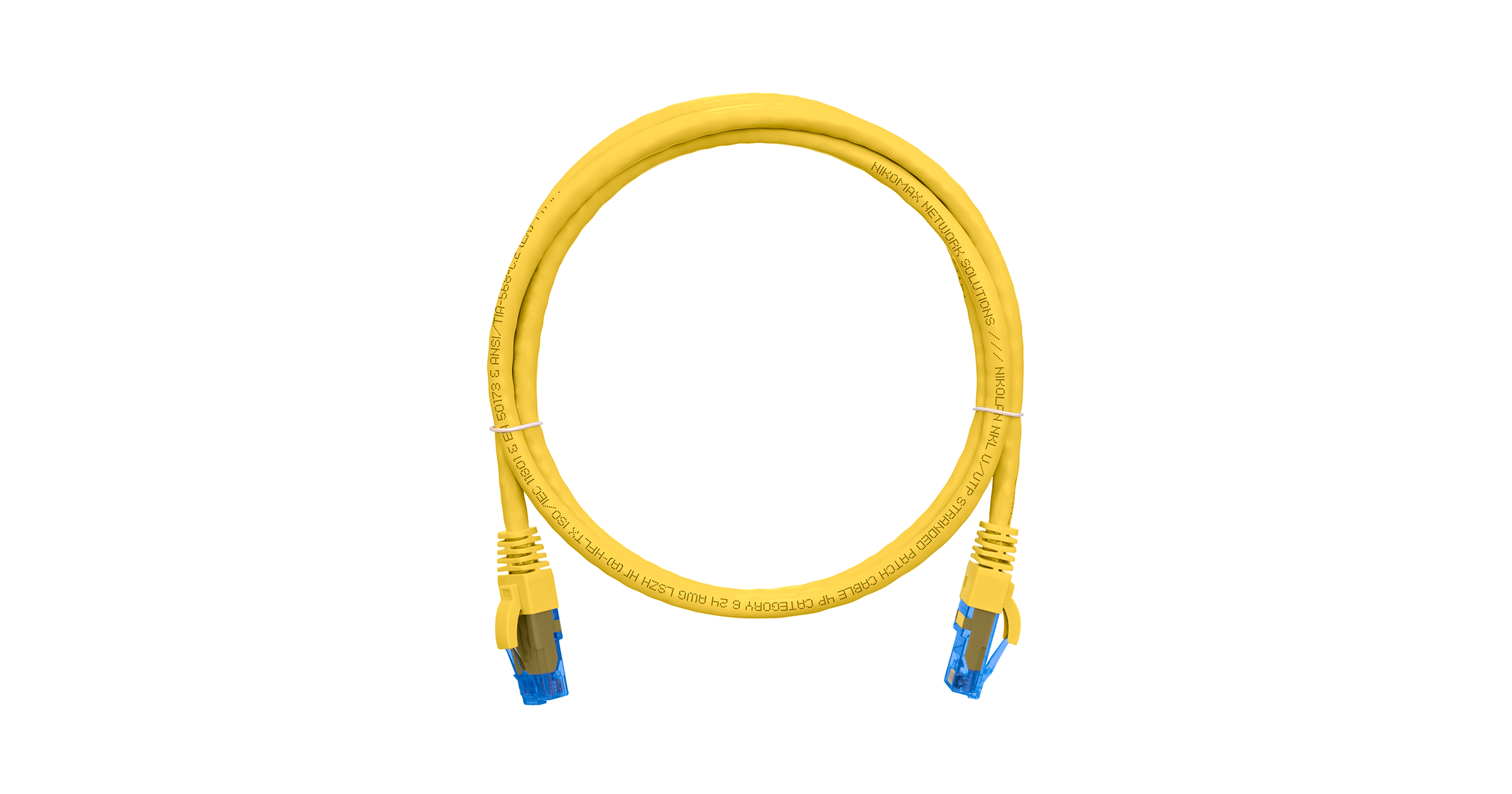 

Патч-корд UTP кат.6, 0.3м, RJ45-RJ45, желтый, CU, LSZH, NIKOMAX (NMC-PC4UE55B-003-C-YL)