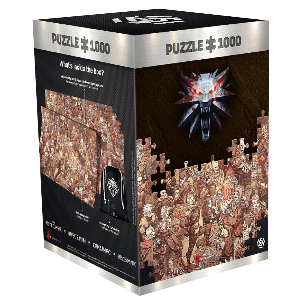 

Пазл Good Loot The Witcher Birthday, картон, 1000шт. (5908305233565), Birthday