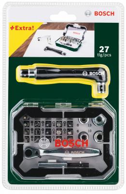 

Набор бит BOSCH 26 с трещеткой (2.607.017.392) + угловая отвертка