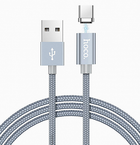 Кабель USB 2.0(Am)-Type-C, 1.5A, 1м, металлик Honor