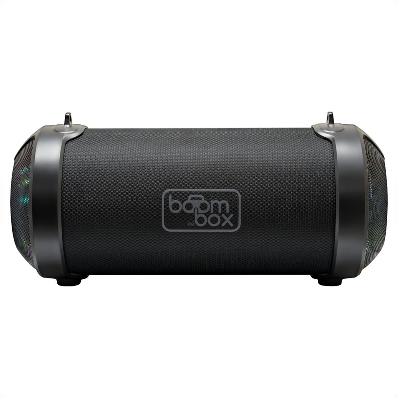 Портативная акустика Ginzzu GM-906B, 10 Вт, FM, Bluetooth, подсветка, черный