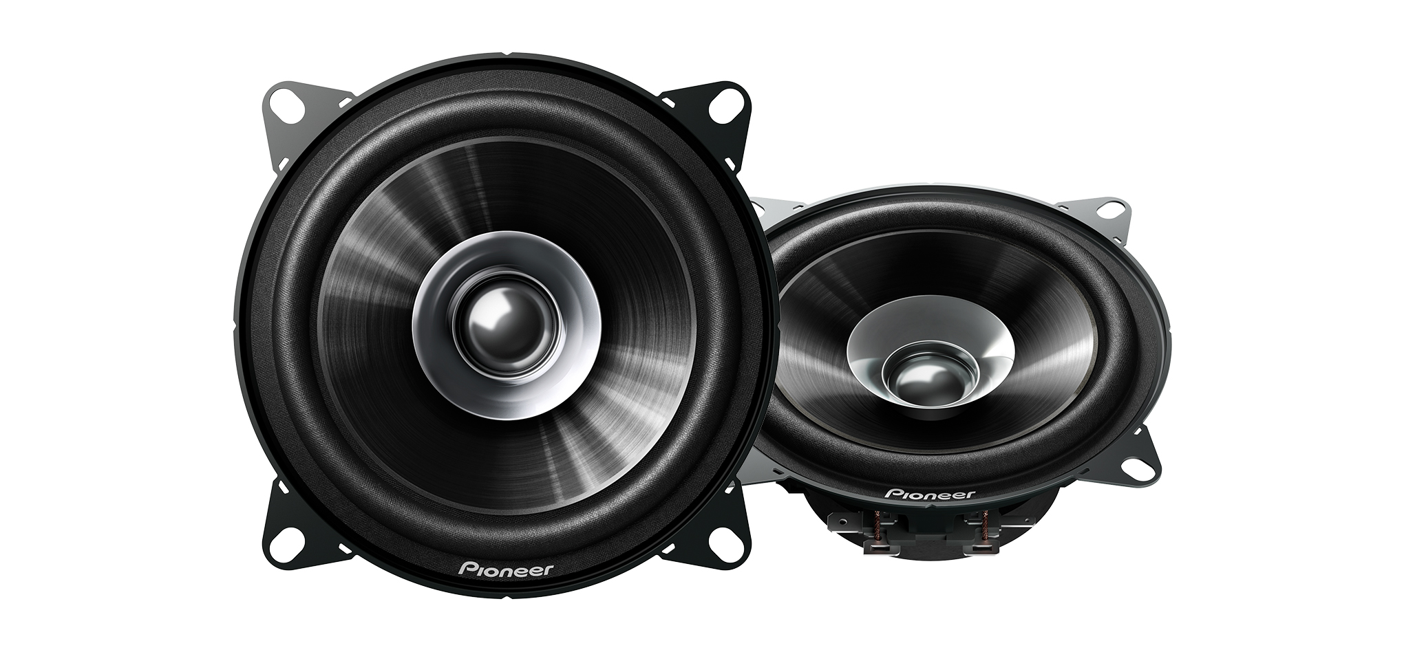 

Автомобильная акустика широкополосная АС Pioneer TS-G1010S, 10 см (4"), 30Вт (180Вт), 44Hz-25kHz, 89, 4, без решетки, 2шт. (1485002), TS-G1010S