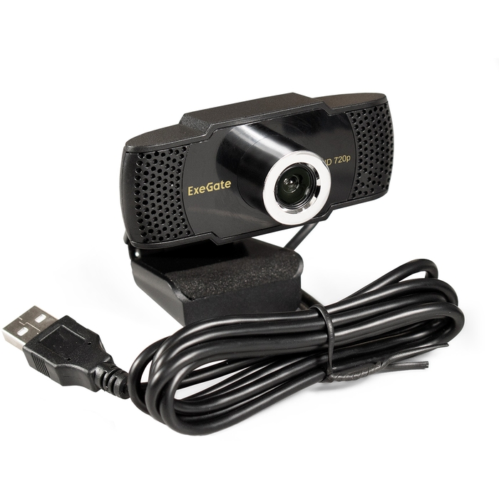 Вебкамера ExeGate BusinessPro C922 HD Tripod, 1.3 MP, 1280x720