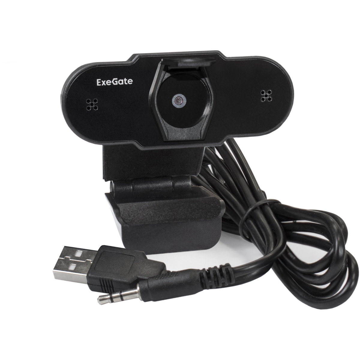

Вебкамера ExeGate C310, 0.3 MP, 640x480, встроенный микрофон, USB 2.0, черный (EX287384RUS), C310