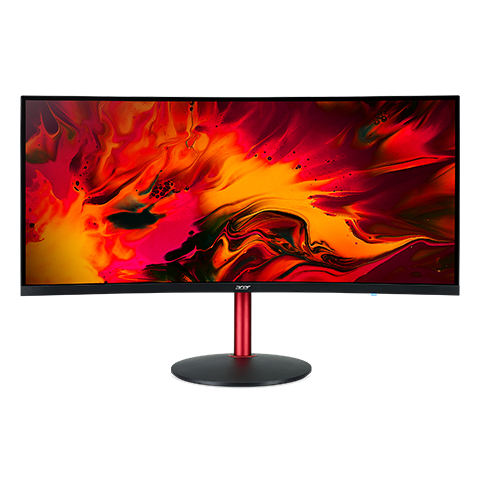 Монитор 34" Acer Nitro XZ342CUPbmiiphx черный/красный