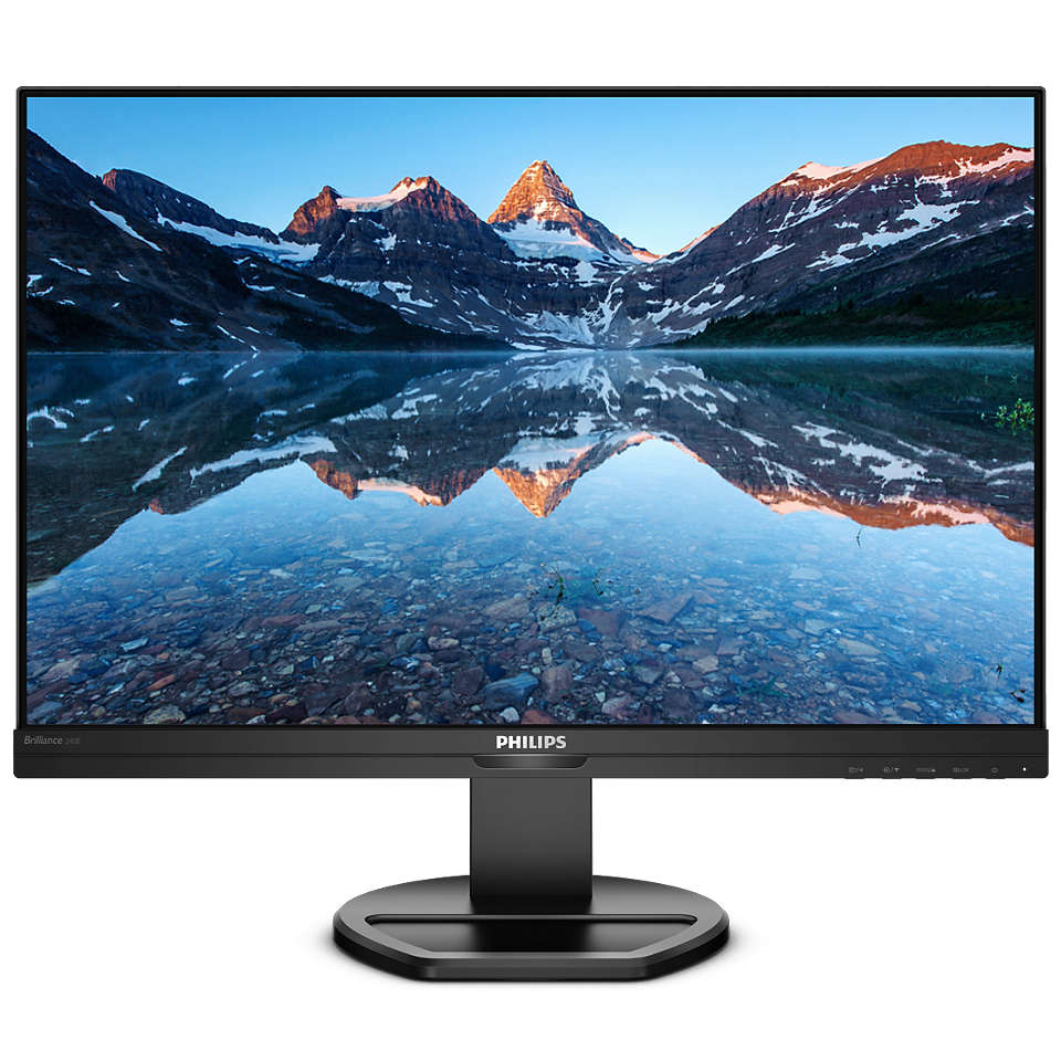 

Монитор 24.1" Philips 240B9/00 IPS, 1920x1200 (16:10), 300кд/м2, 4мс, 178°/178°, VGA, DVI, HDMI, DisplayPort, USB-Hub, черный, 240B9/00